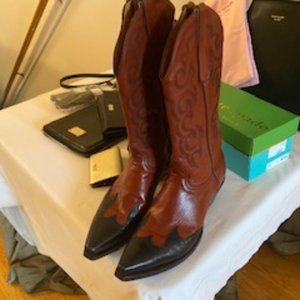 Old Gringo Men's Western Cowboy Boots Brown/Black Size 11 D